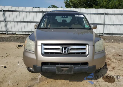2006 Honda Pilot Ex из США, поврежденный, VIN 2HKYF18786H561342